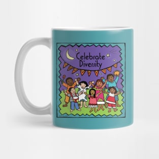 Celebrate Diversity by Farah Aria Mug